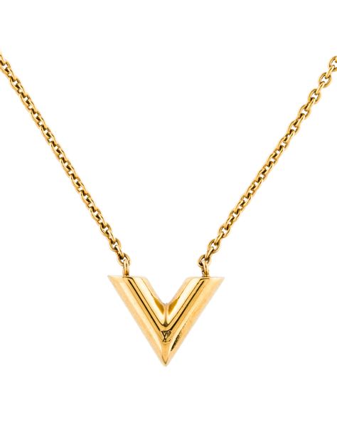 essential v necklace